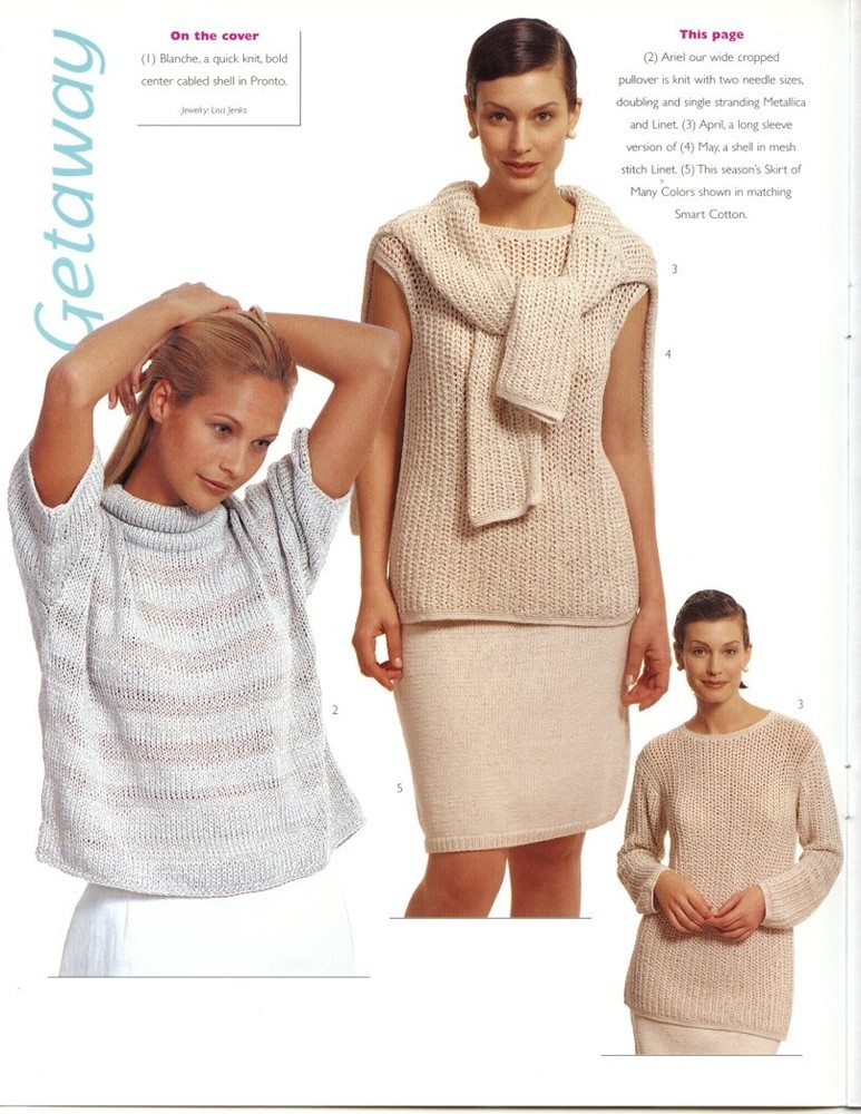 Berroco Getaway #190, Ten Women's Patterns