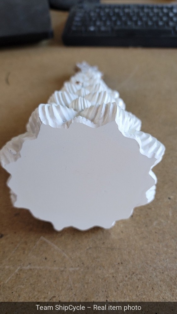 12 Gingerbread Cream Tree Large Christmas Decor G2U