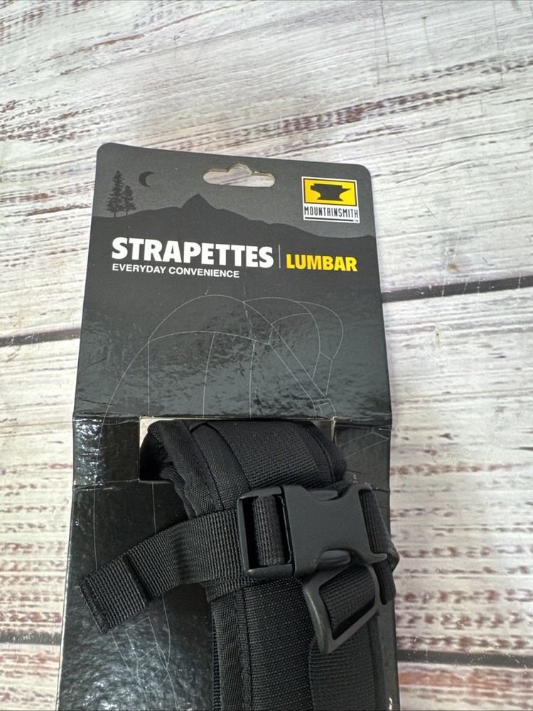 Mountainsmith Strapettes, Black New Sealed