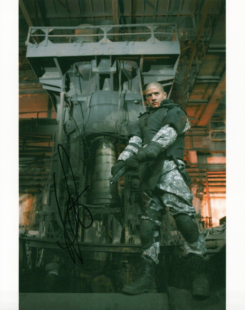 Jonathan Patrick Foo Universal Soldier Regen autographed photo signed 8x10 #3