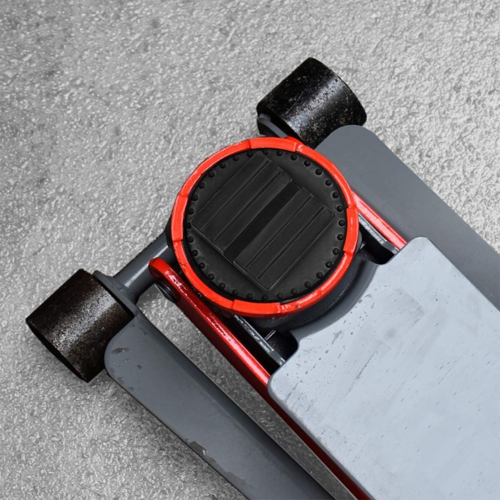 Square Jack Pad Universal Slotted Frame Rubber Frame Rail Protector Pinch Wel...