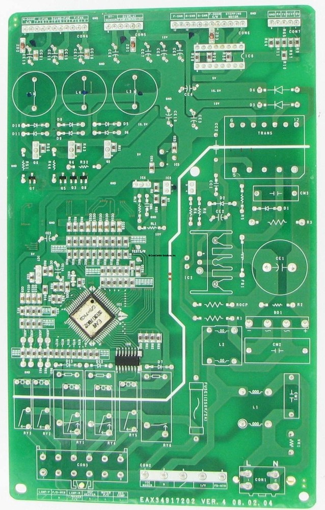 CoreCentric Refrigerator Control Board Replacement for LG EBR34917104