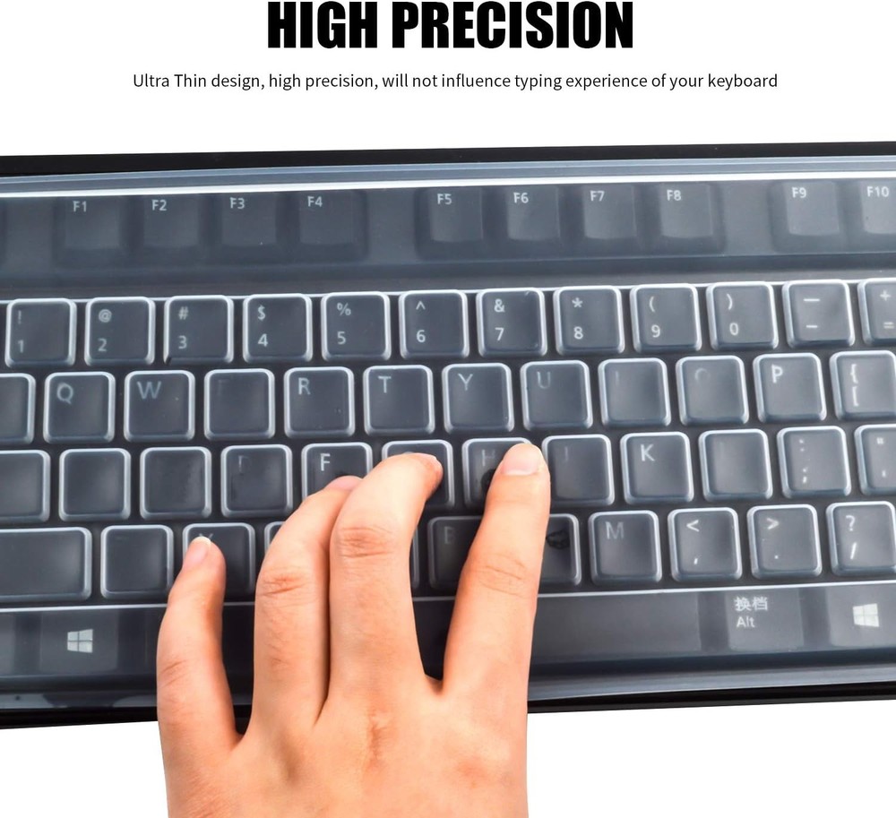 2 Pack Clear Keyboard Protector Cover