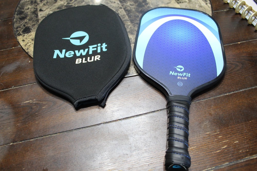 New Fit Blur Pickleball Paddle Blue
