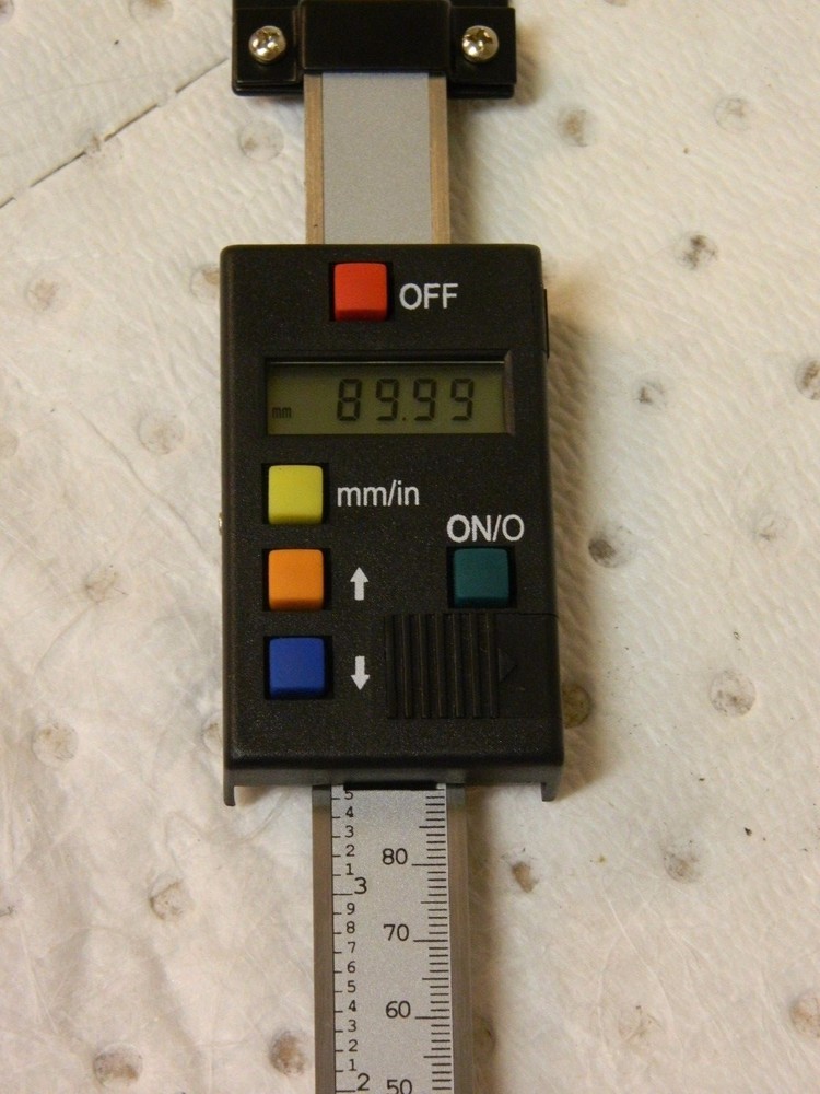 SPI Vertical Digital Scale 4"/100mm Range 0.0005"/0.01mm Resolution