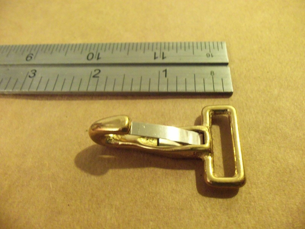 3/4" Solid Brass Chap Snap (Pack Of 10)