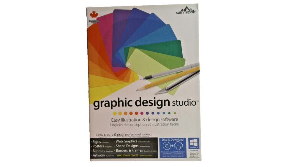 Summitsoft Graphic Design Studio for Windows Disc & Download G7