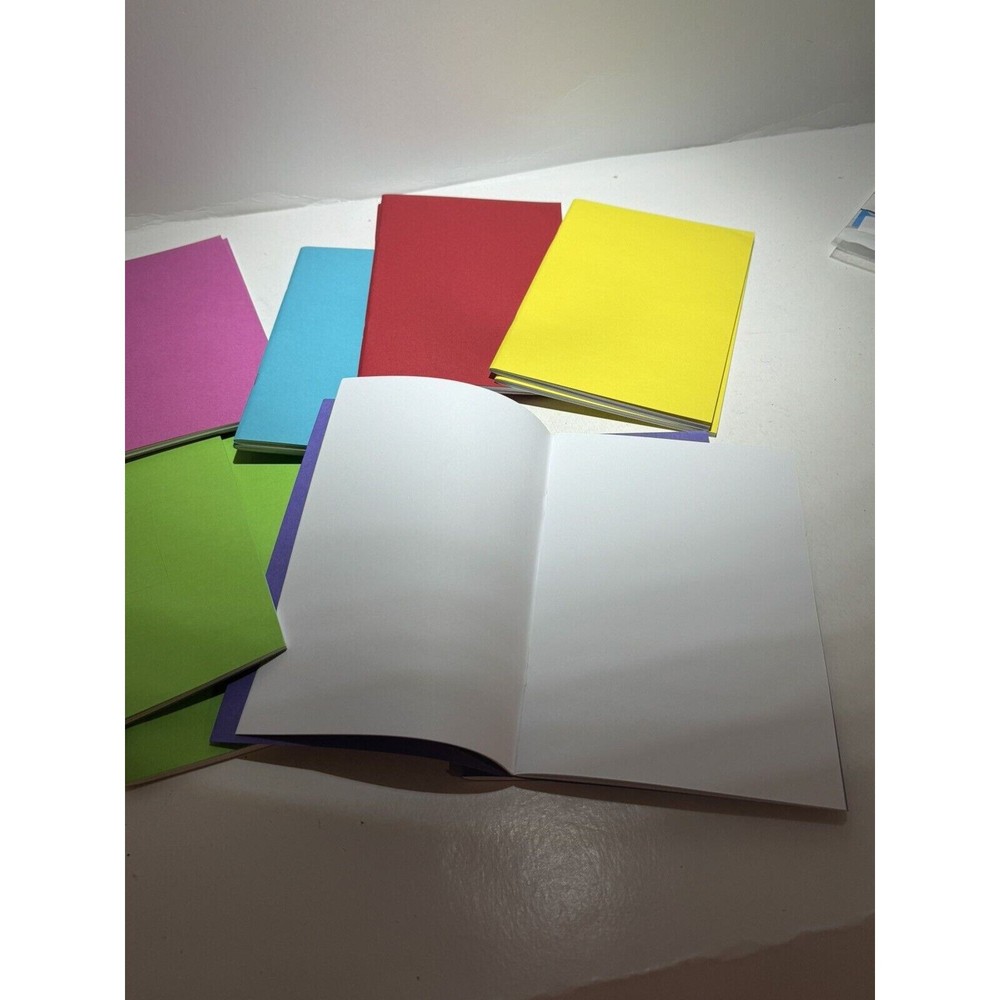 5x7 Multicolored Sketch Notebooks Pack of 12