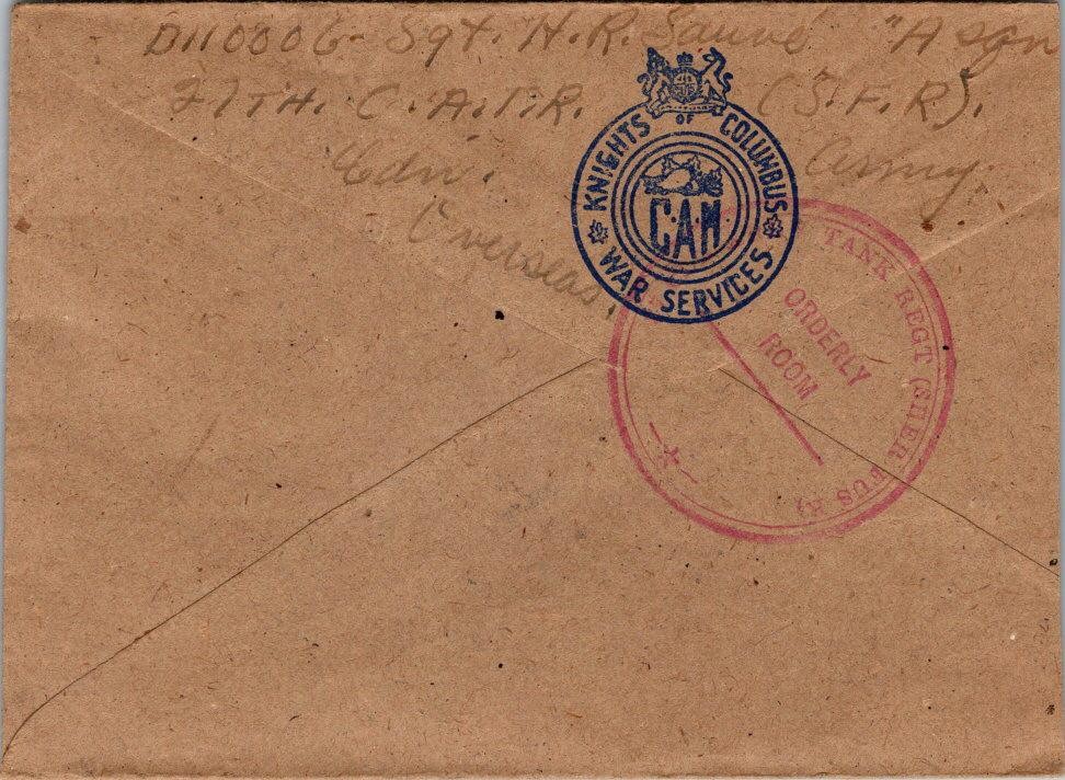 Canada 1943 Field Post Office - A02300