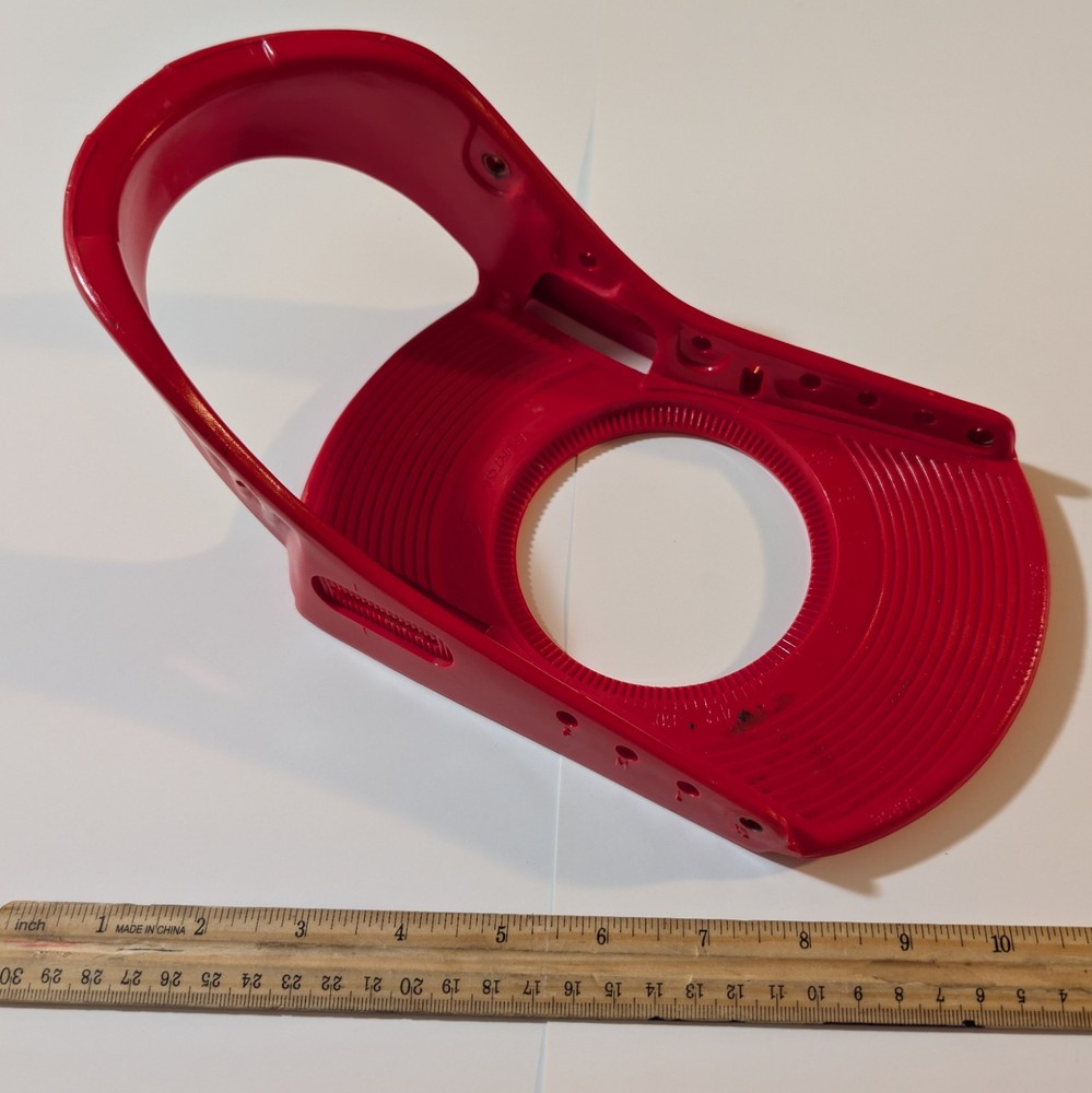 Burton Freestyle Custom Binding Left  Baseplate  Size  Large  Red