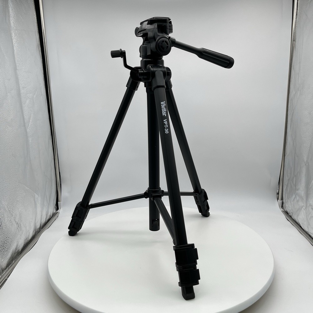 Vivitar Tripod VPT-30 Black ,60” Extended, Quick Release Platform