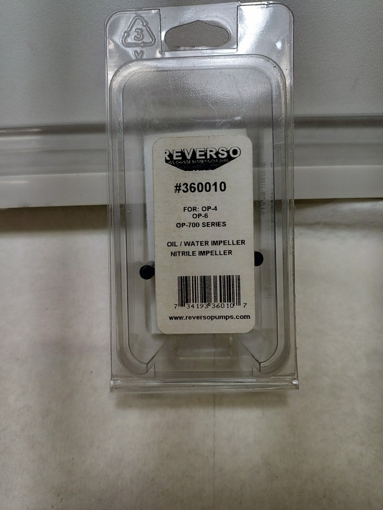 Reverso Nitrile Impeller 360010