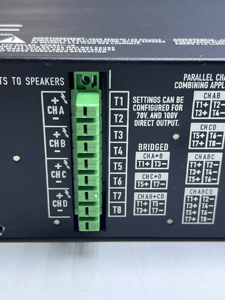QSC CXD4.2 Processing Amplifier (For Parts)