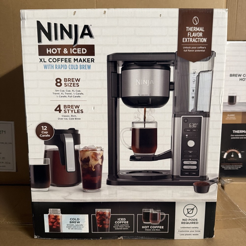 Ninja Hot & Iced XL Coffee Maker with Rapid Cold Brew