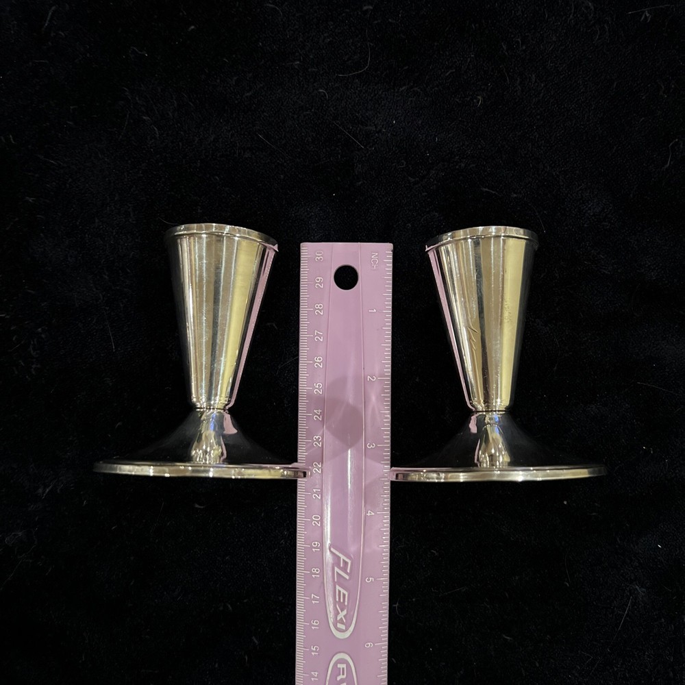 Sterling Silver Candlesticks by Duchin