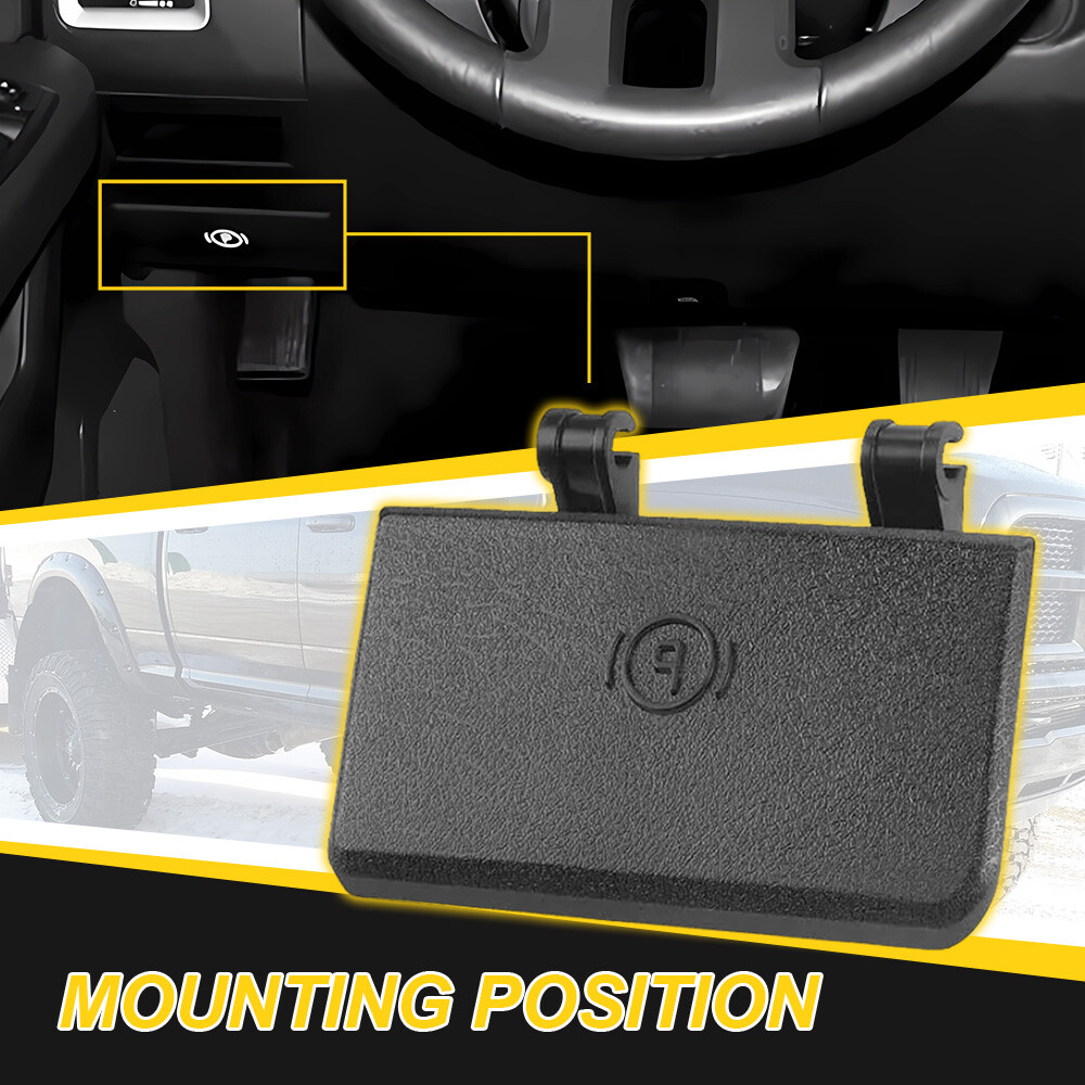 Emergency Parking Brake Release Pull Handle 2009-18 For Dodge Ram 1500 2500 3500