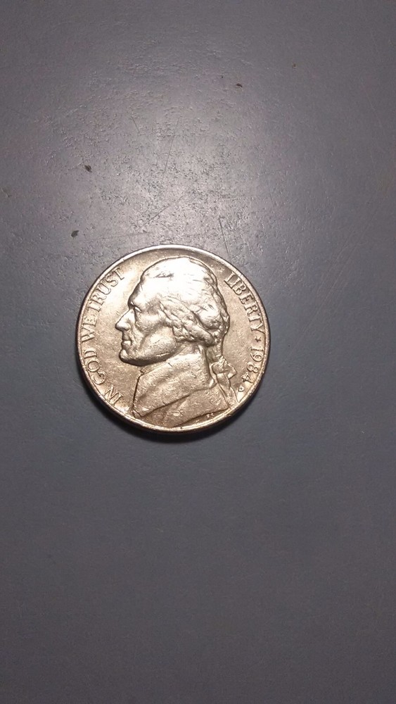 1984D Lincoln Nickel Great Condition!**#66