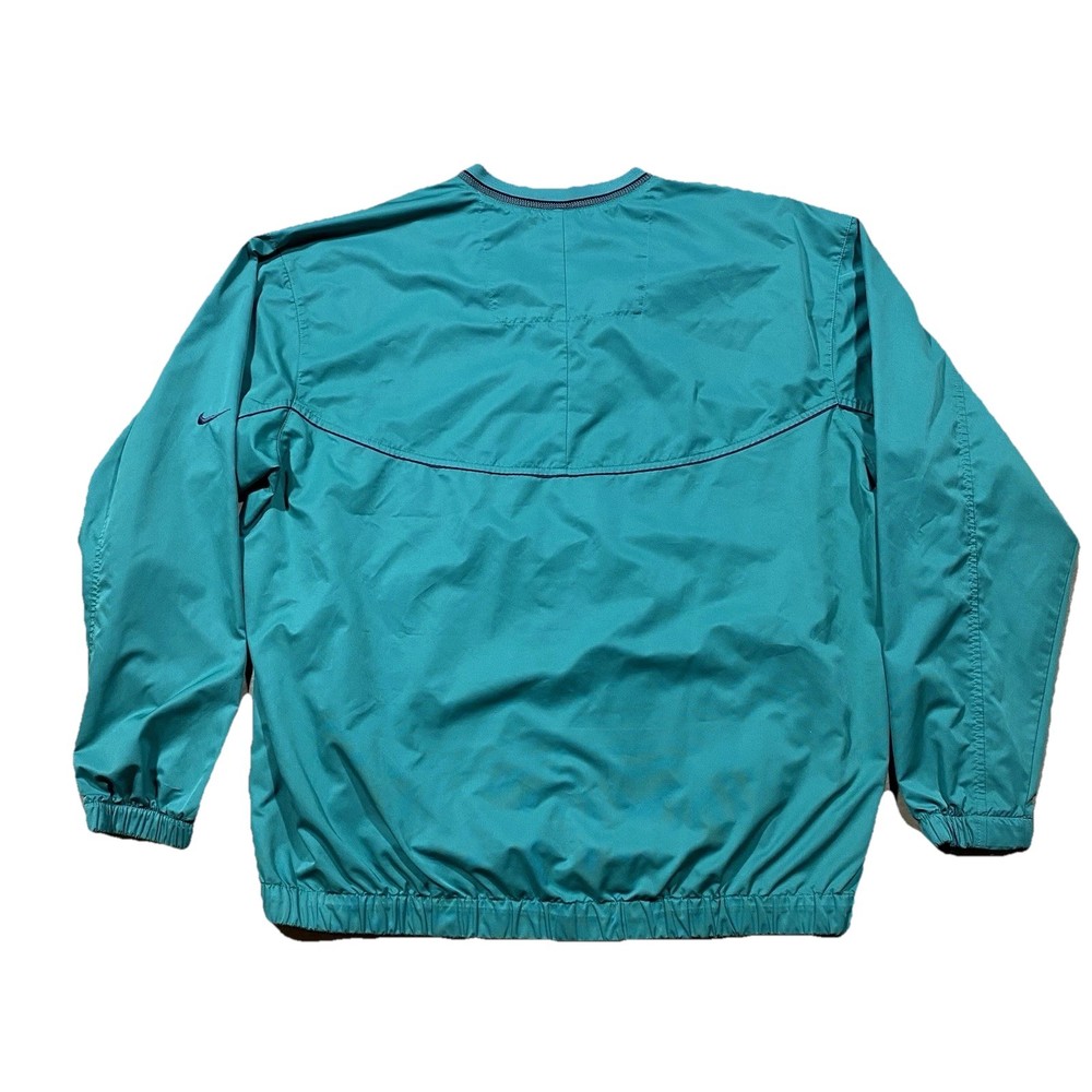 Nike Golf Clima-Fit Pullover Windbreaker Teal Green L