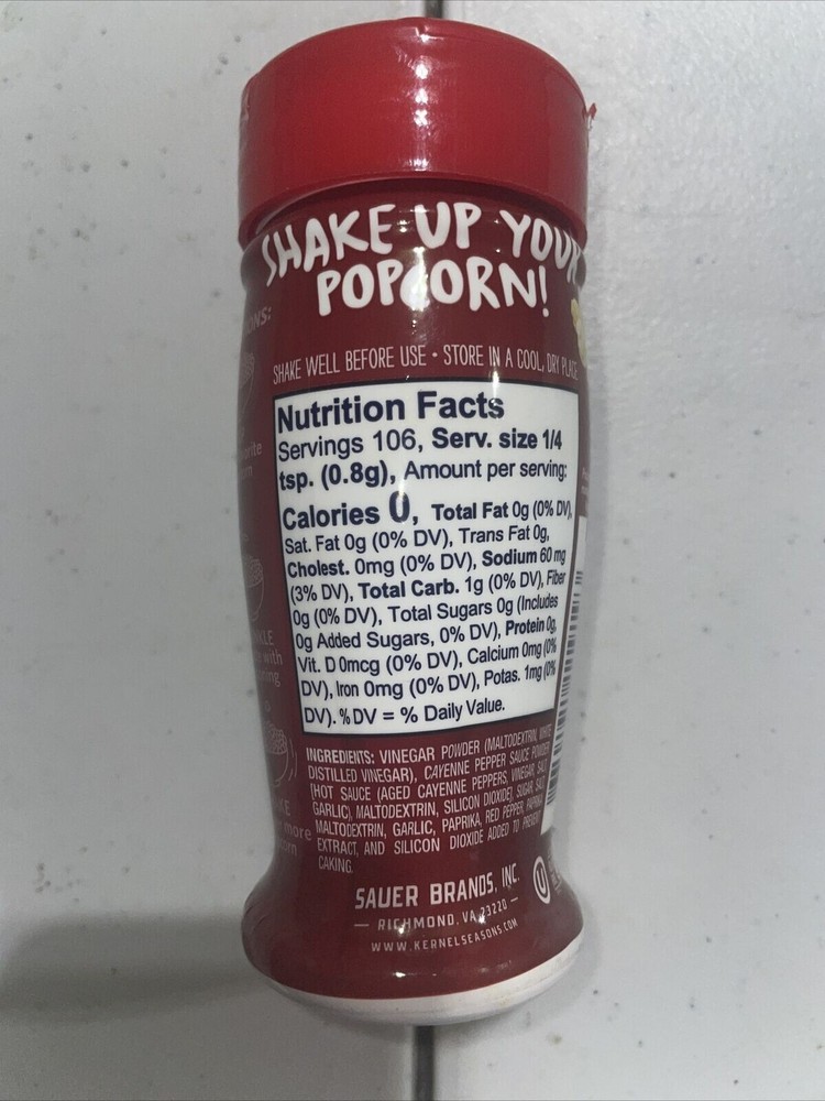 Kernel Season's Popcorn Seasoning Sriracha 3oz