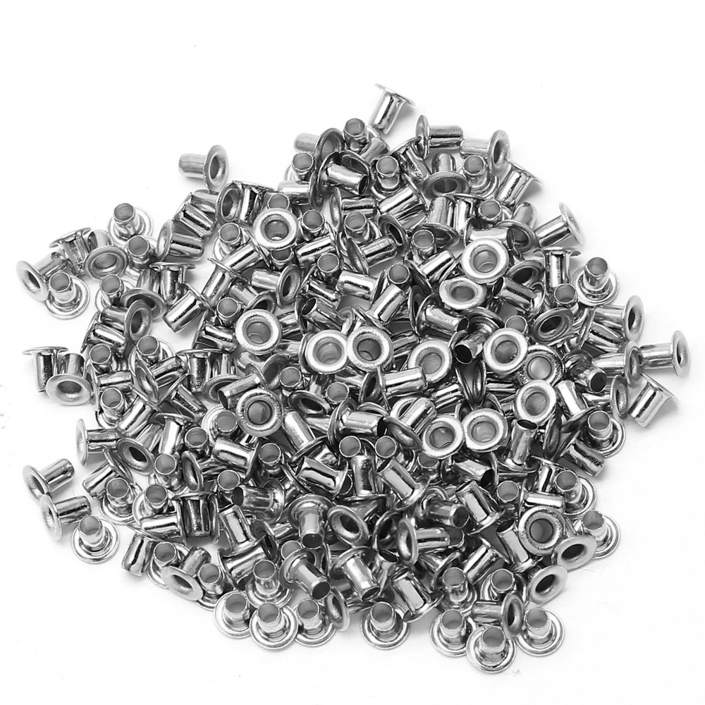 2MM Tiny Grommets Eyelets 200 Pcs Self Backing Eyelets for Bead Cores Clothes...