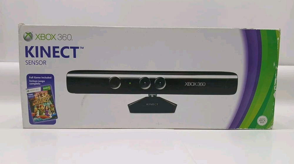 XBOX 360 Kinect Sensor ONLY With Power Cable In Original Box