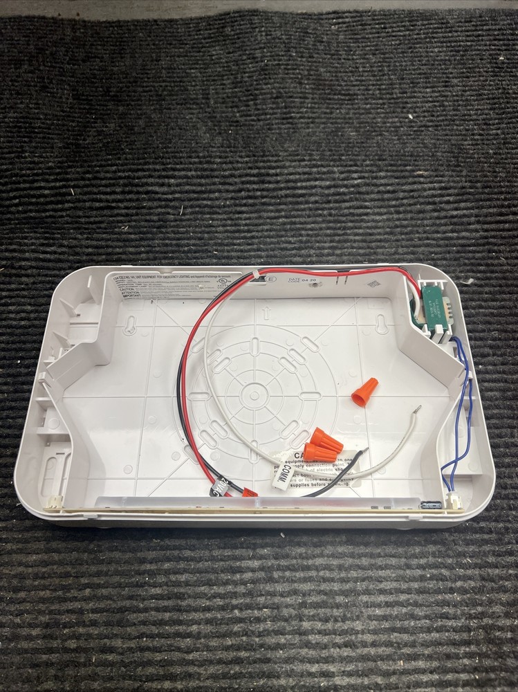 NOS Compass By Hubbell CER Hubbell Lighting LED Emergency Exit Sign White