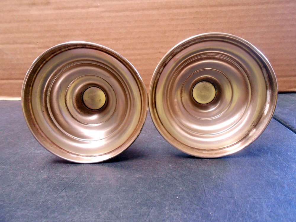 Vintage Gorham Sterling Silver Holloware Pattern A2551 Candlesticks