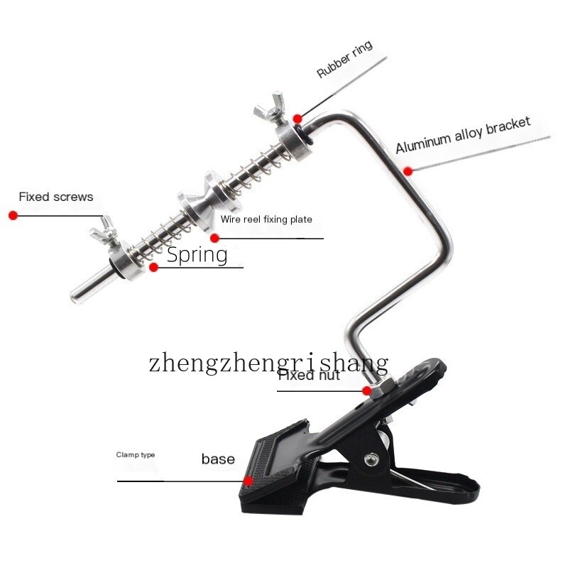 Fishing Line Winder Spooler Machine Spinning Baitcasting Reel Spooling System