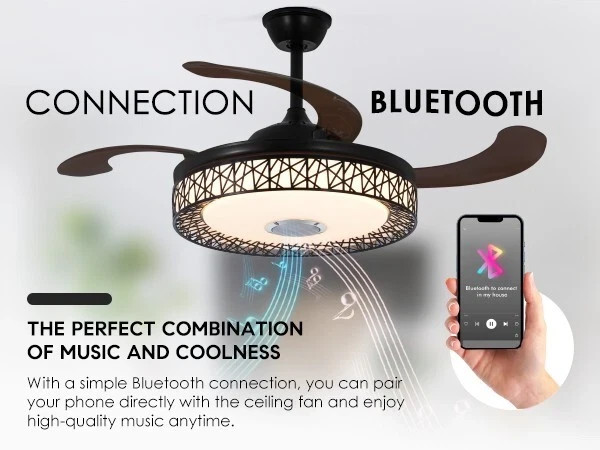 42'' Ceiling Fan with LED Lights
