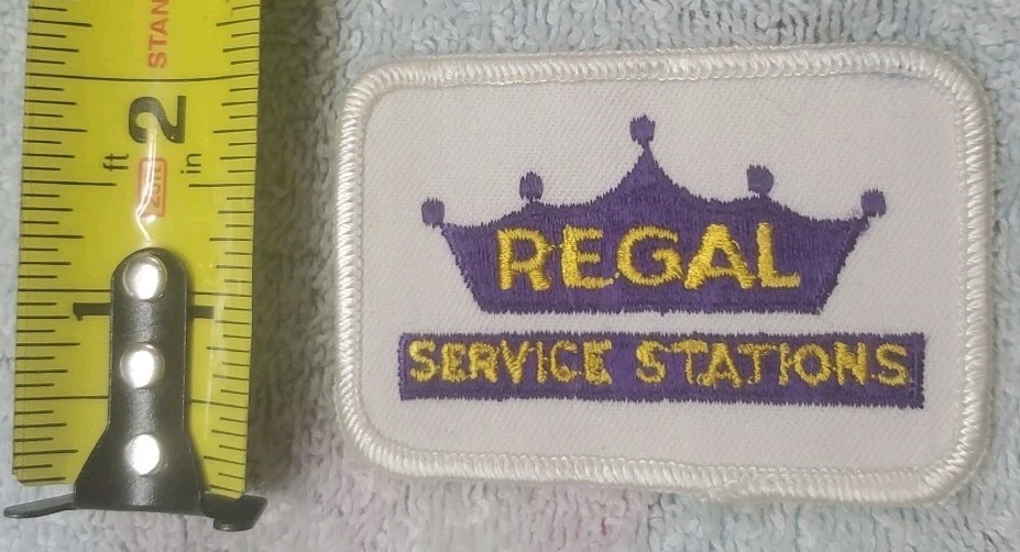 Vtg Regal Service Stations Patch Gas & Oil