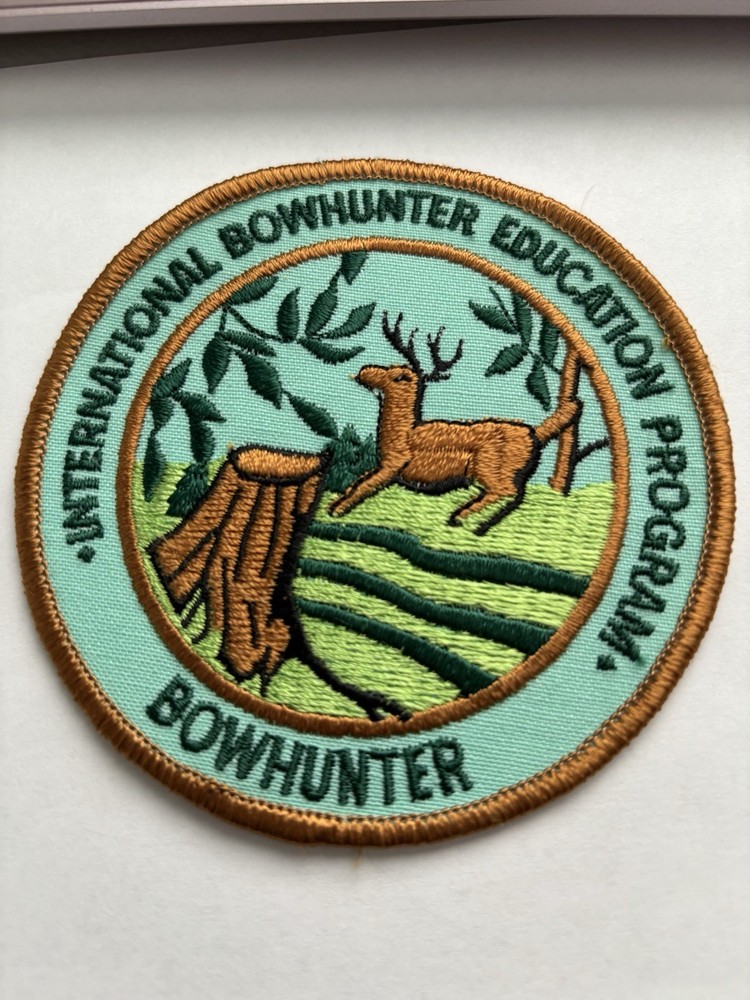 International Bowhunter Education Program Embroidered Patch 4"