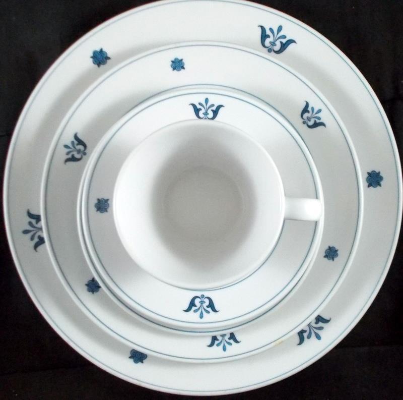 Noritake Blue Haven 5 Piece Place Setting 9004