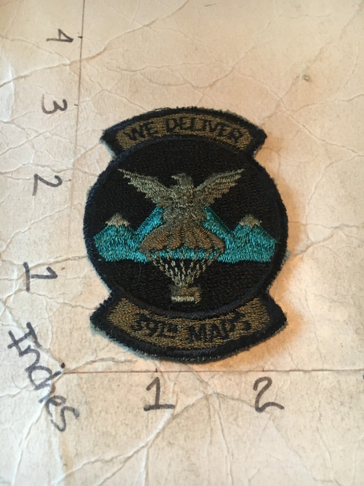 USAF 39th MAPS Squadron subdued patch 6/5/25