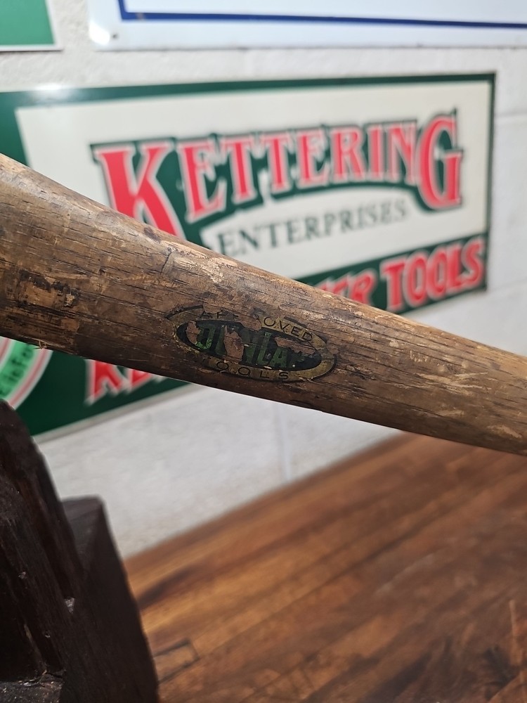 Q42- Vintage Dunlap Single Bit Axe w/ Original Handle