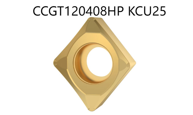 5  PCS  ORIGINAL  INSERTS    CCGT120408HP KCU25