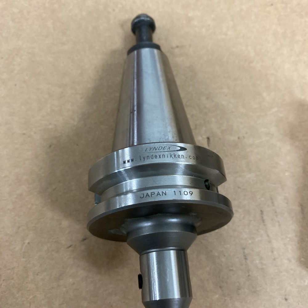 Lyndex B4006-0250 1/4” Bore Solid Tool Holder 2-1/2" Projection BT40 .25”