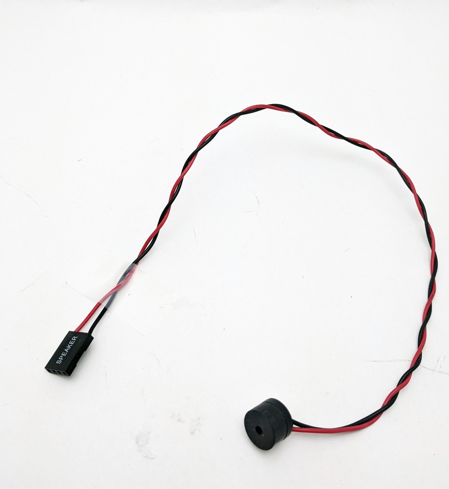 10-pack 4-pin Replacement Internal Speaker Buzzer Cable for ATX mATX Motherboard