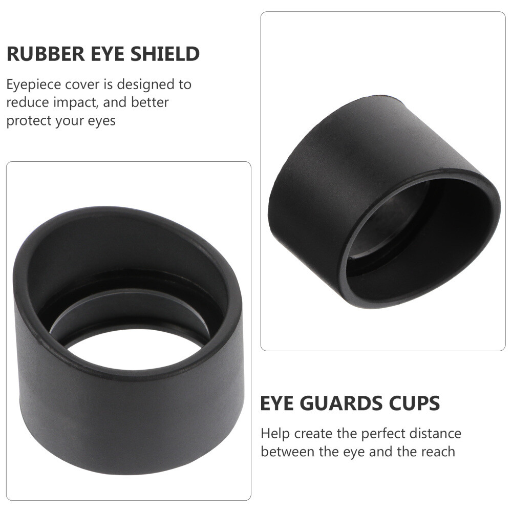 2Pcs Goggles Rubber Child Eye Cups Microscope Accessories Binoculars Eyepiece