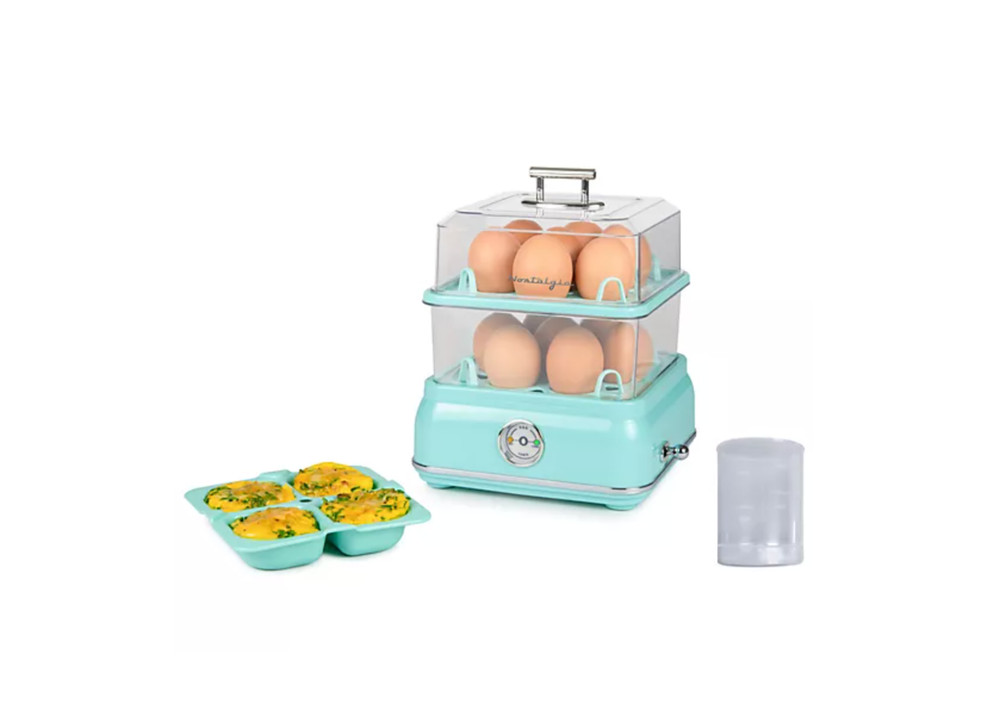Nostalgia Classic Retro 14-Capacity Egg Cooker