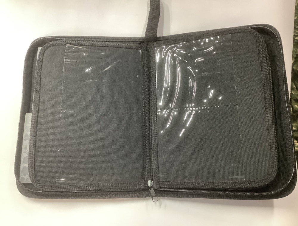 Sizzix Cuttlebug TEXTURES Embossing Folders (4)-Paper Studio folder 20 slots