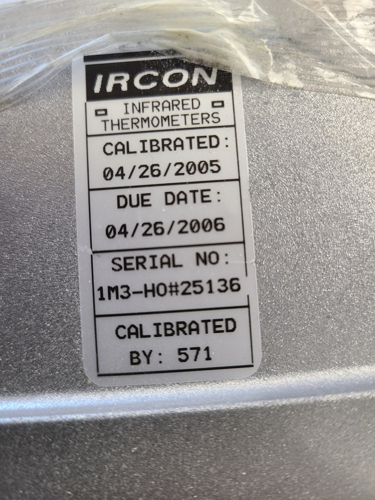 IRCON Modline 3 Infrared Pyrometer model 33-02C05