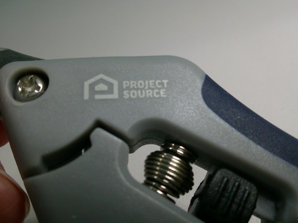 Lowes Project Source Garden Snips 55787 Gray & Blue New in Box