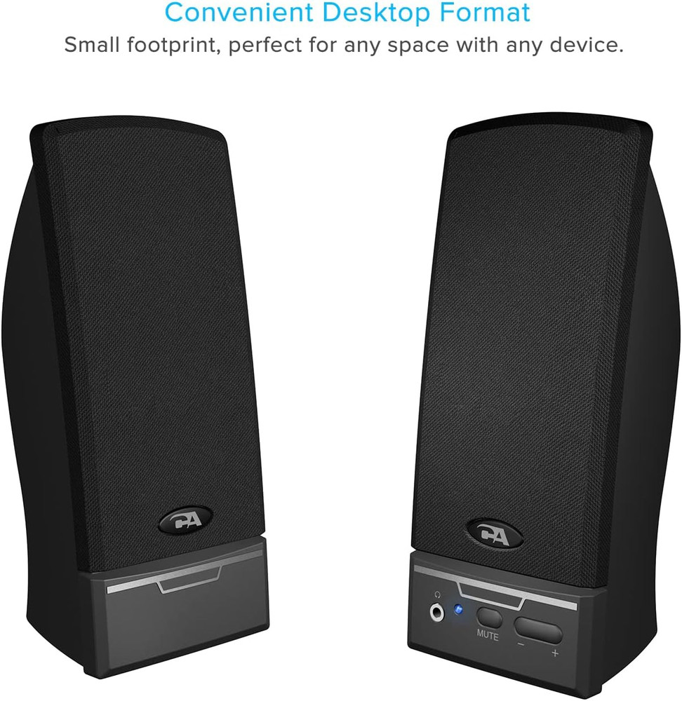 Computer Speaker Amplifier System Set Desktop Multimedia Speakers for Laptop Pc