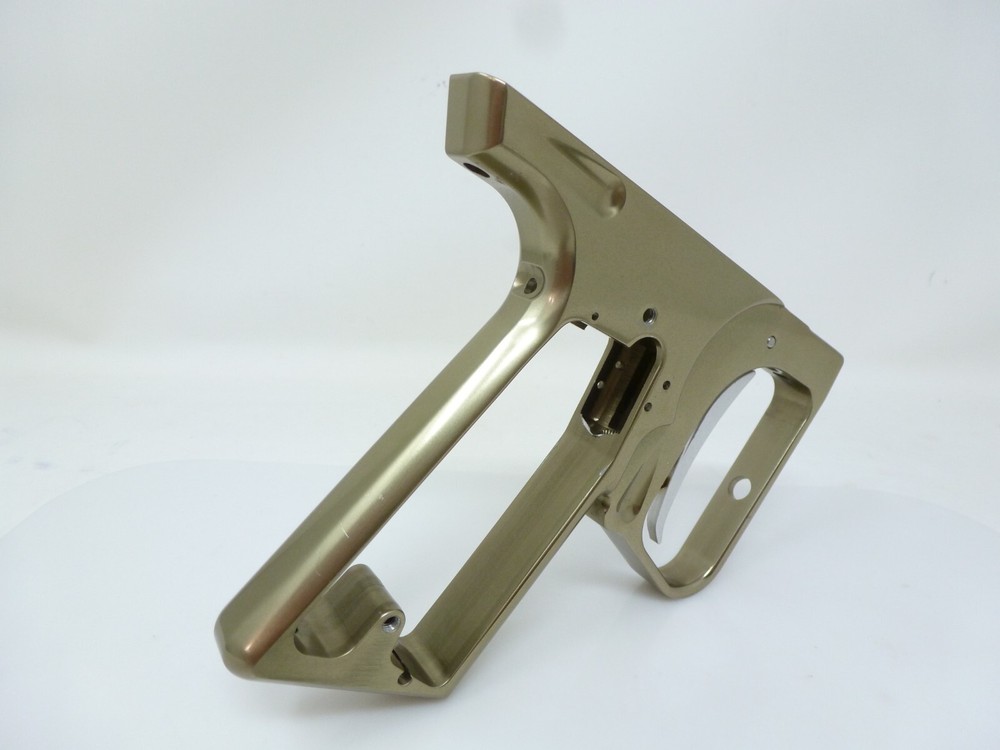 NICE SMART PARTS SHOCKER SFT NERVE TRIGGER FRAME GLOSS OLIVE GREAT CUSTOM BUILD