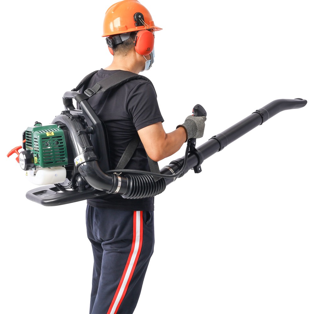 Backpack Leaf Blower 52cc 2 Stroke Gas Powered Handheld with Extention Tube