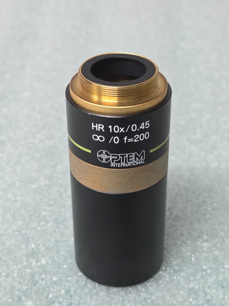 Optem HR 10X 0.45 Microscope Objective