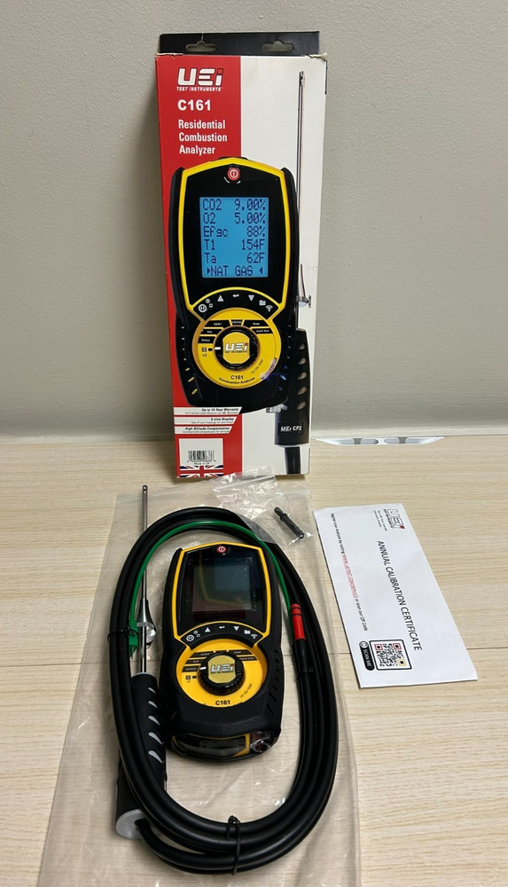 UEi C161 Residential Combustion Analyzer