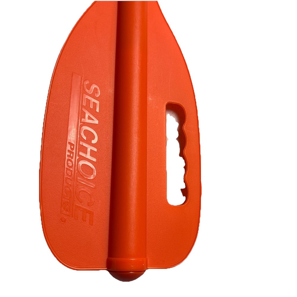 Seachoice Emergency Multi-Purpose Telescoping Boat Hook and Paddle Orange 26"