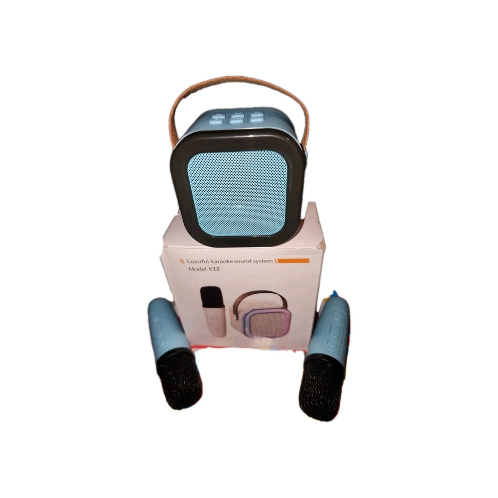 Mini Karaoke Machine With 2 Microphones 💥💥 Trending