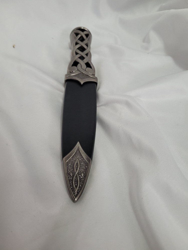 Dagger | 9" Celtic Twisted Dirk Scottish Sgian-Dubh Knife with Scabbard